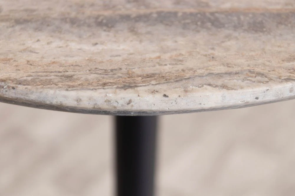 Travertine Top Round Bar Table Range - Image 6