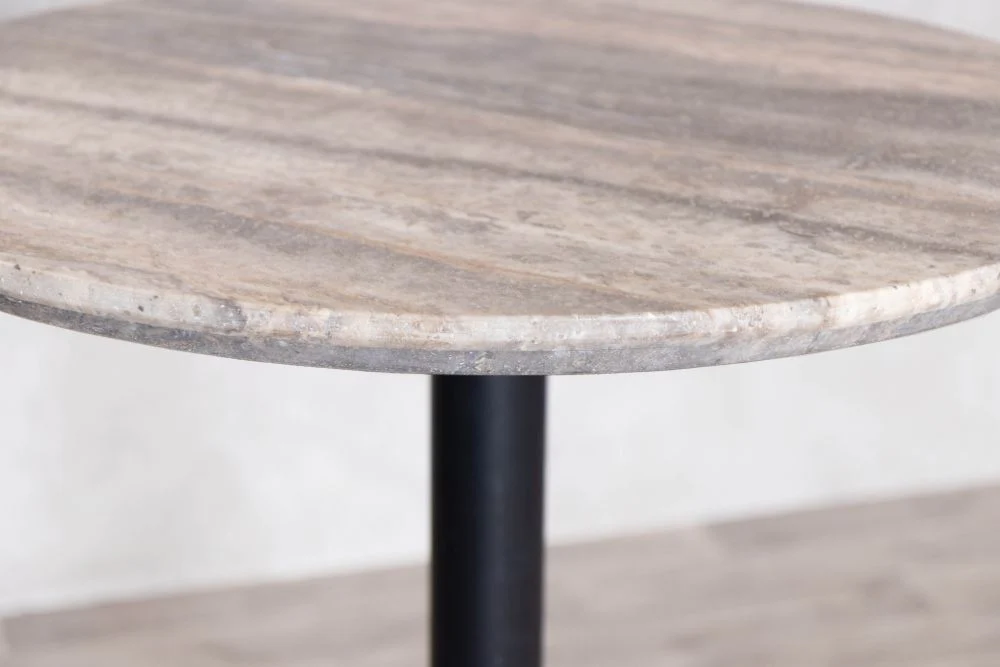 Travertine Top Round Bar Table Range - Image 7