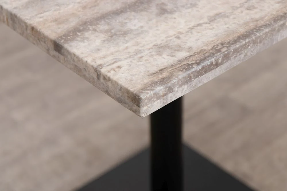 Travertine Top Square Café Table Range - Image 8