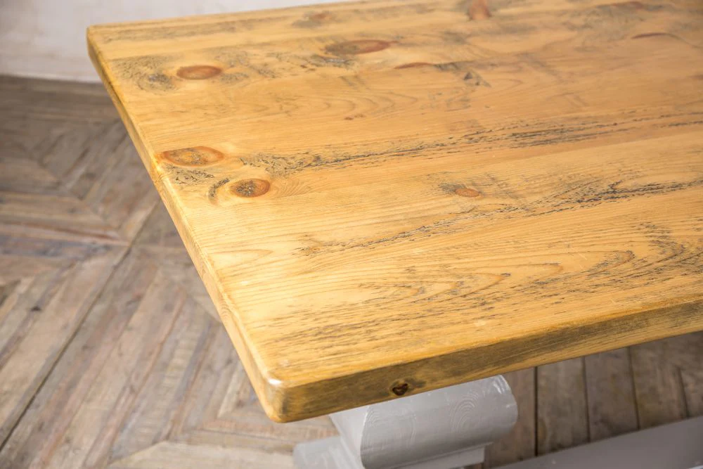 Tuscan Reclaimed Wood Dining Table - Image 4