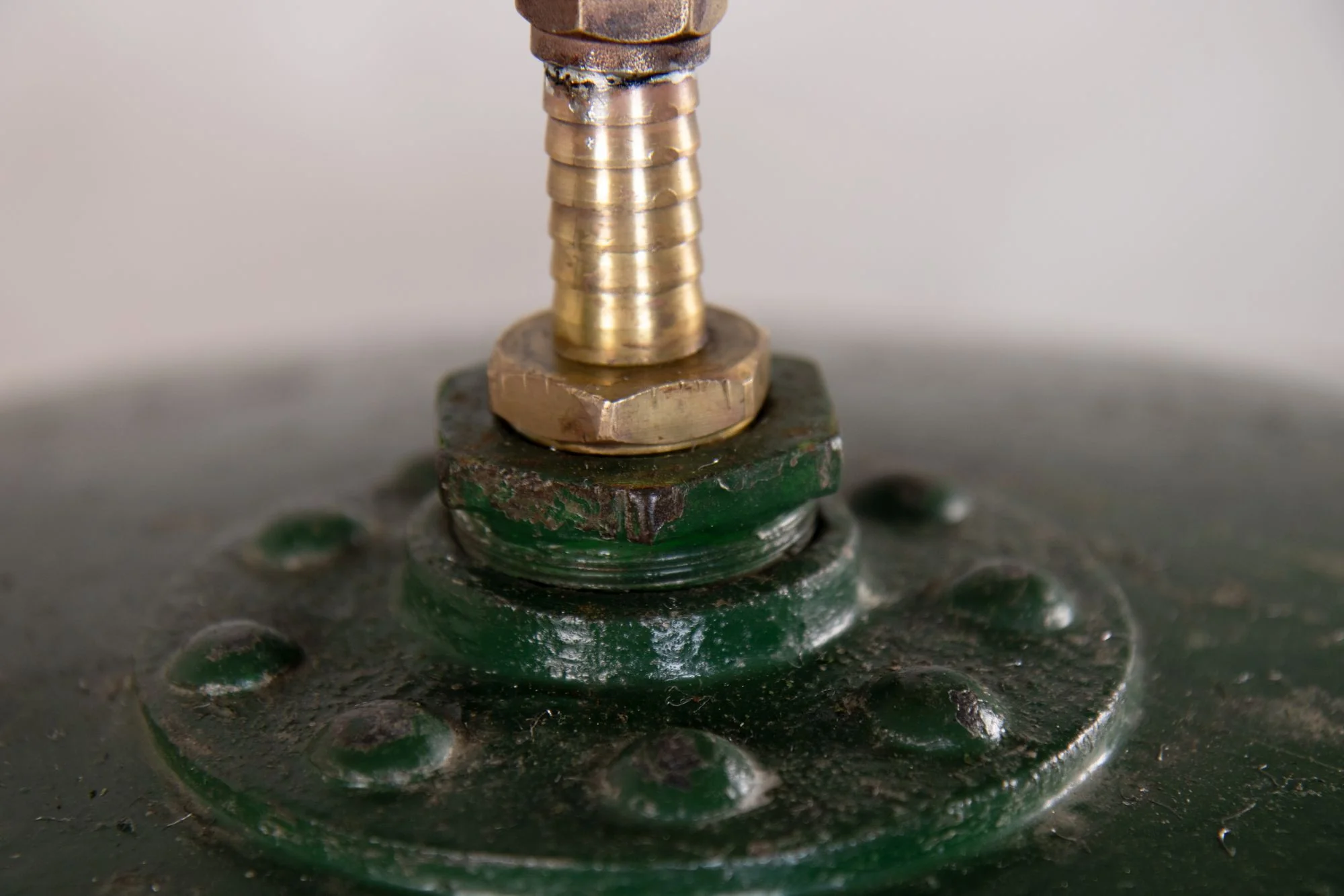 Upcycled Galvanised Water Tank Poseur Table - Image 2
