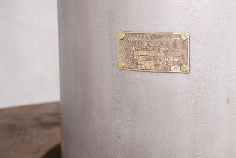 Galvanised Water Tank Upcycled Poseur Table - Image 16