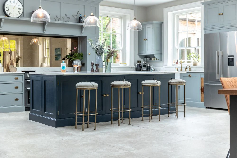 York Upholstered Bar Stools - Image 2