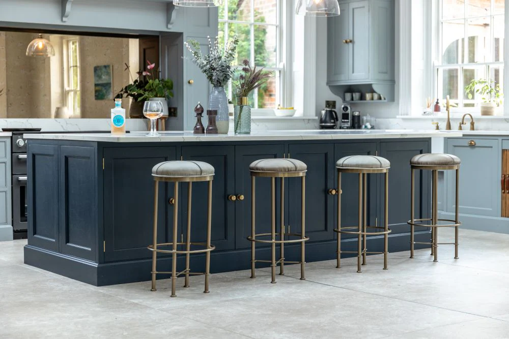 York Upholstered Bar Stools - Image 3