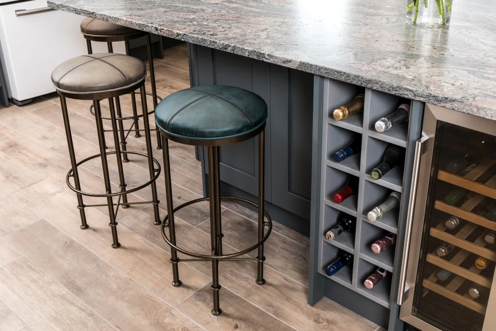 York Upholstered Bar Stools - Image 6