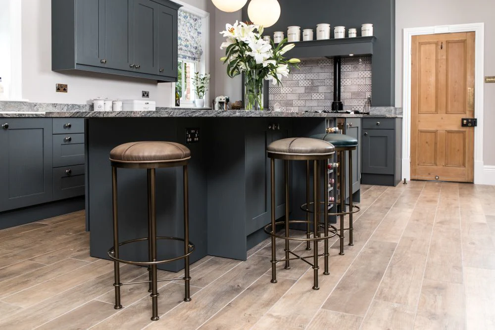 York Upholstered Bar Stools - Image 7