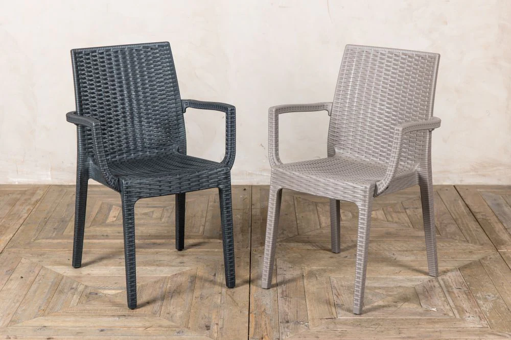 Valencia Garden Furniture Set of Six - Grey - Image 14