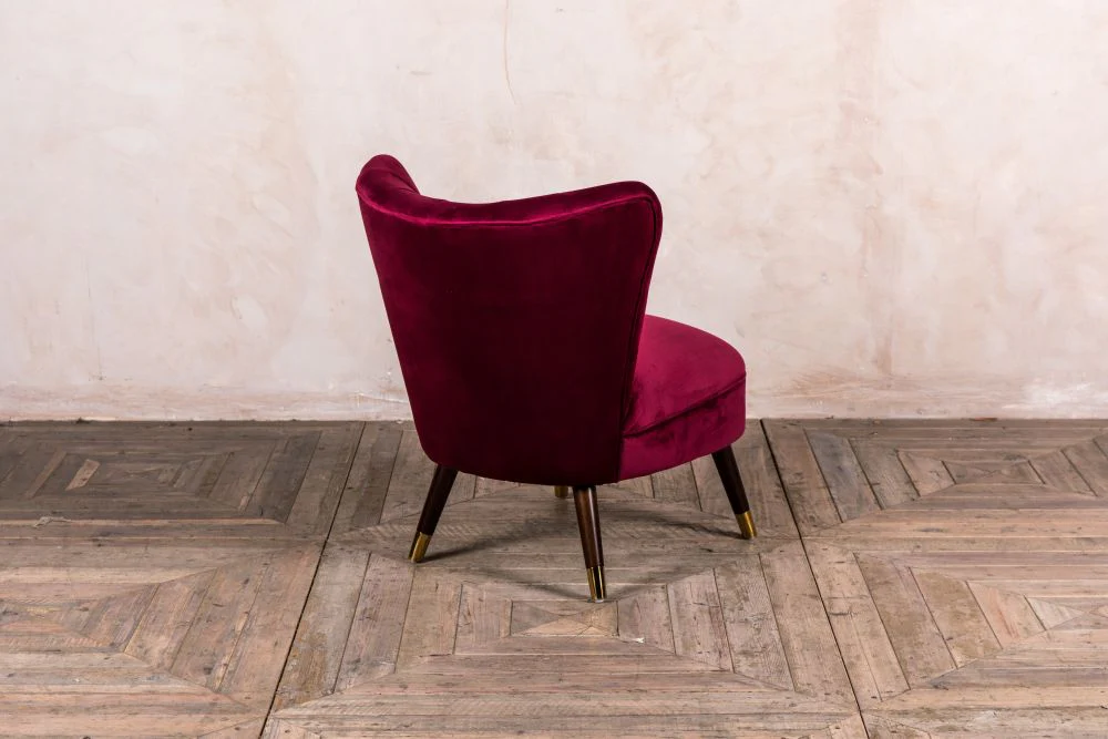 Lille Velvet Cocktail Chair - Image 11