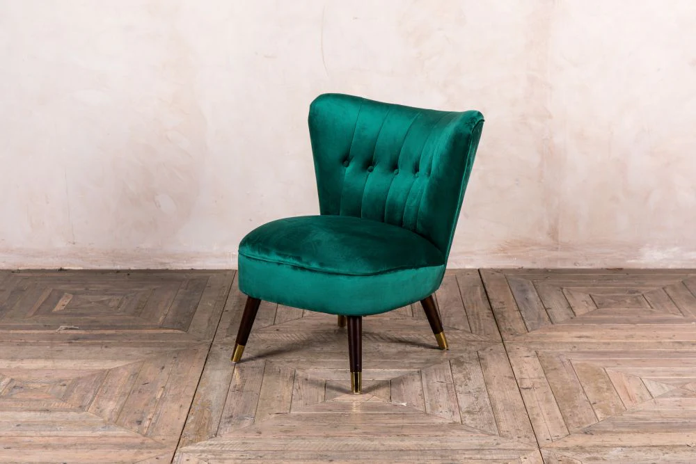 Lille Velvet Cocktail Chair - Image 2