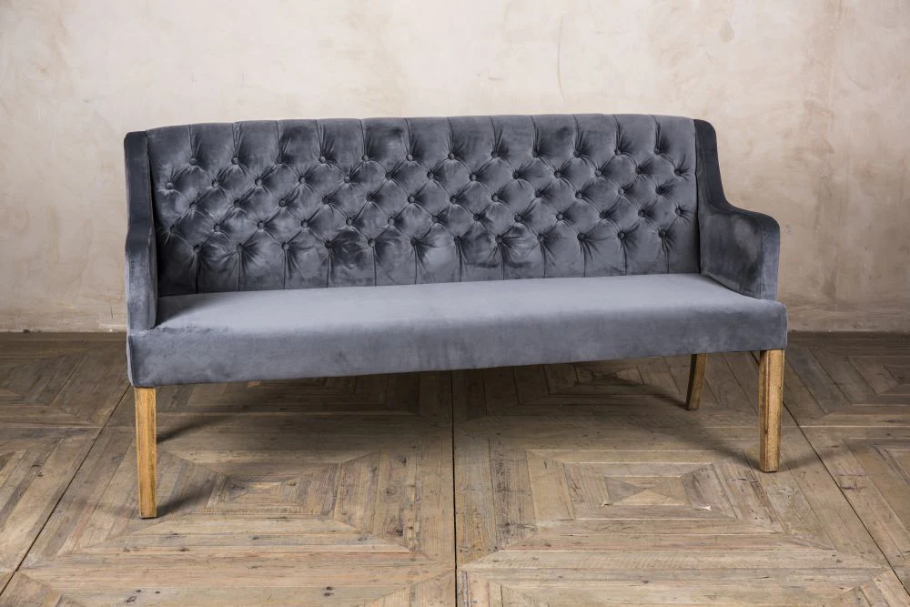 Marseille Velvet Dining Bench Range - Image 6