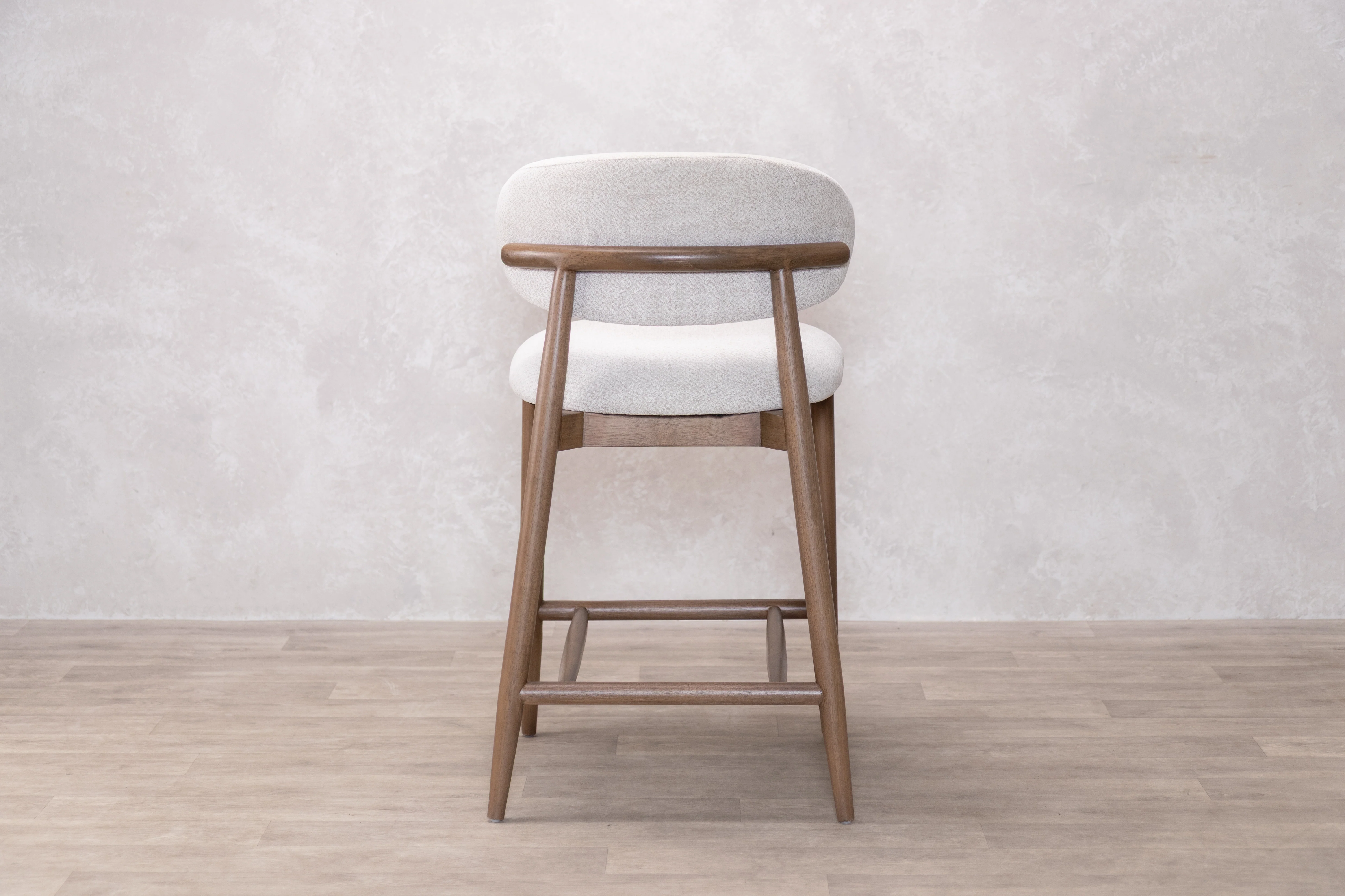 Venice Counter Stool in Oatmeal - SECONDS ITEM - Image 4