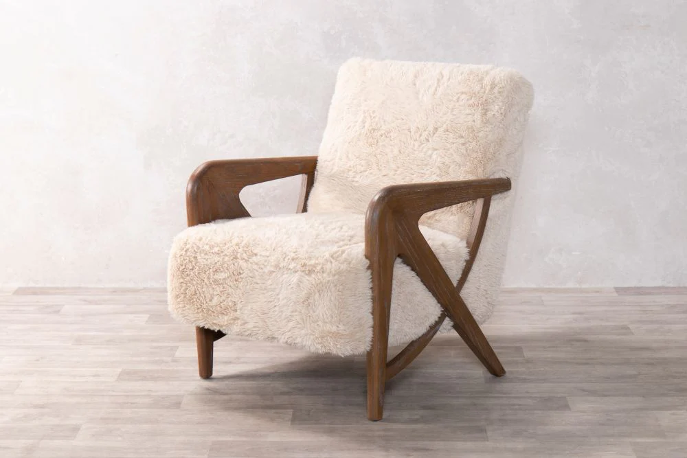 Verbier Long Faux Fur Armchair Range - Image 13