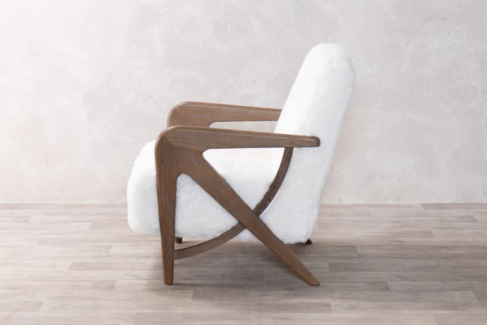 Verbier Long Faux Fur Armchair Range - Image 6