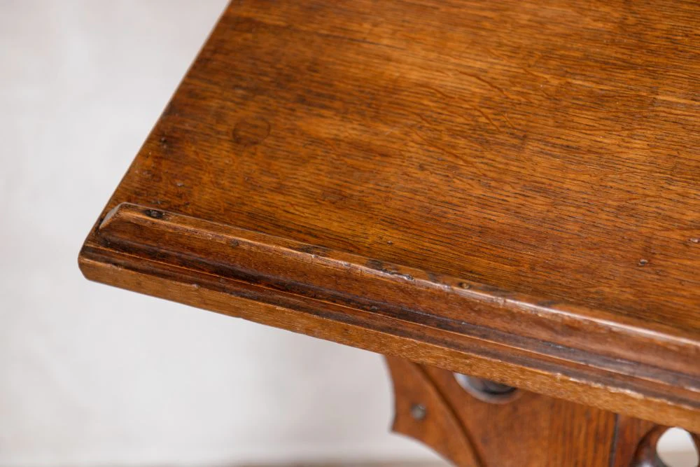 Vintage Victorian Oak Front of House Lectern Stand - Image 4