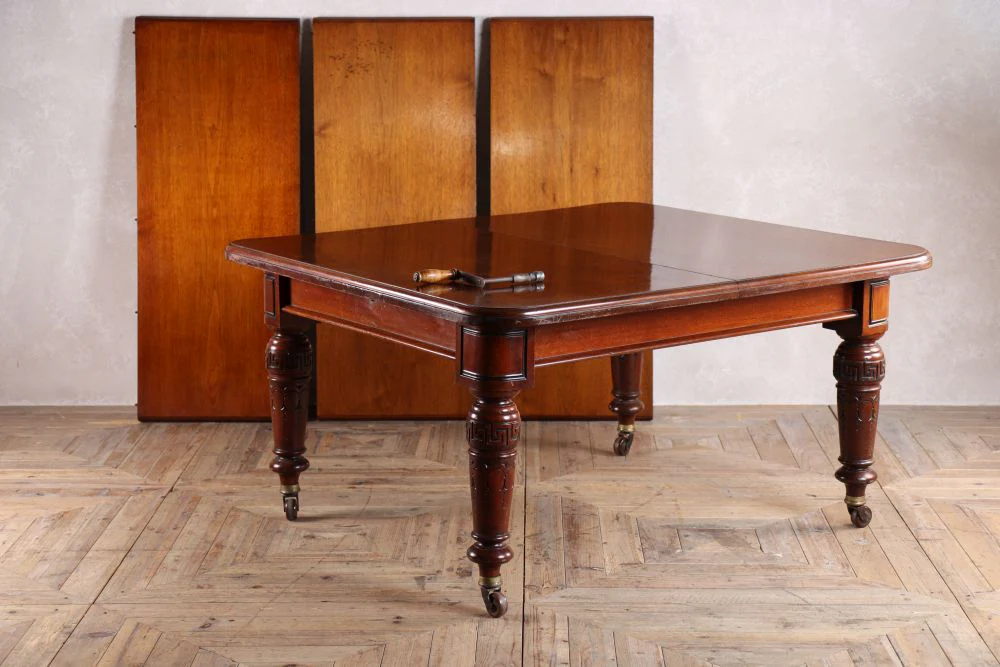 Victorian Mahogany Extending Table - Image 11