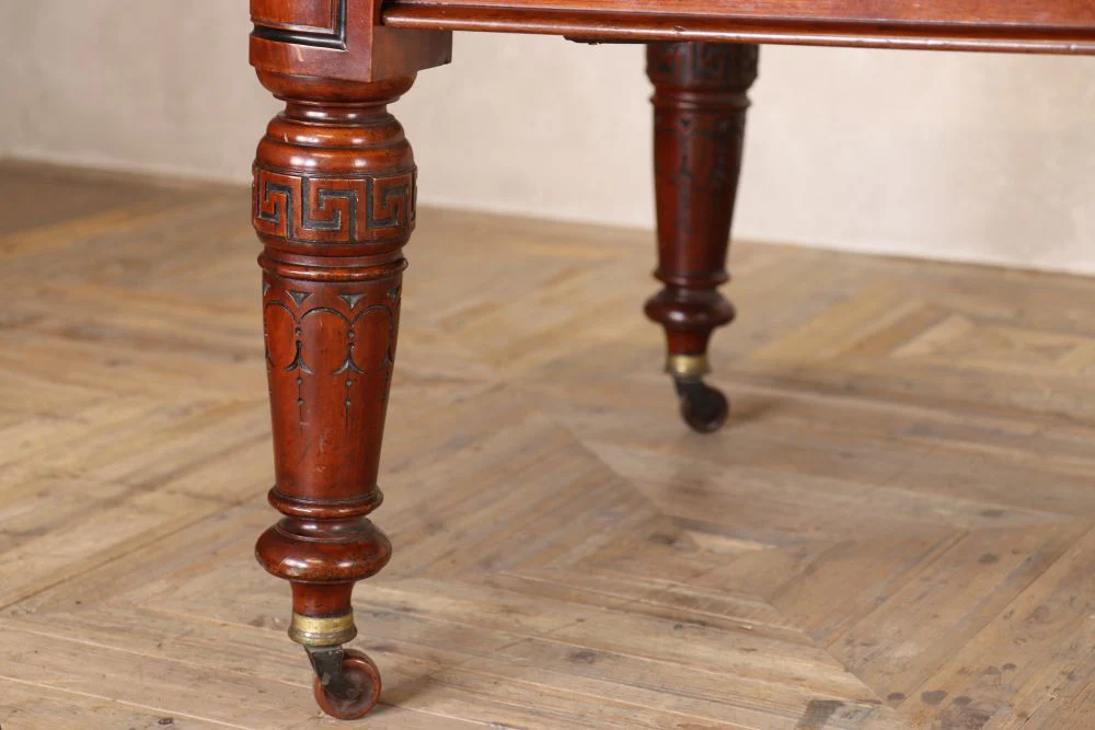 Victorian Mahogany Extending Table - Image 5
