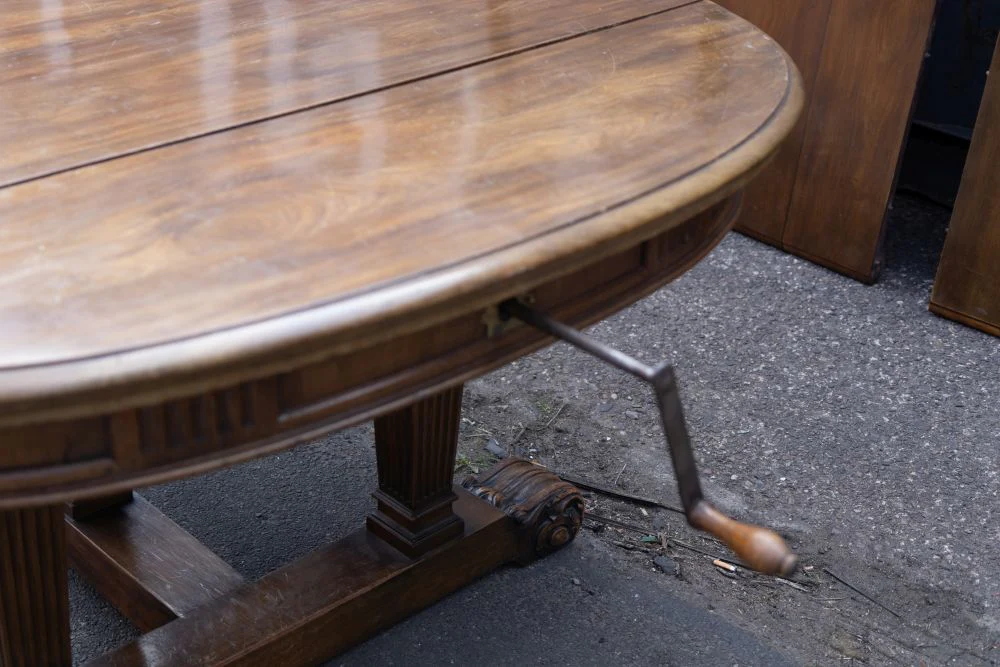 Extra Large Victorian Mahogany Extending Table with 16 Chairs - Image 47
