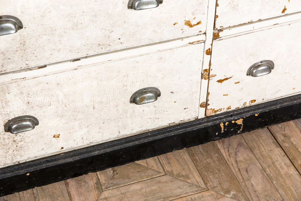 Victorian Pine Counter / Drawer Unit - Image 6