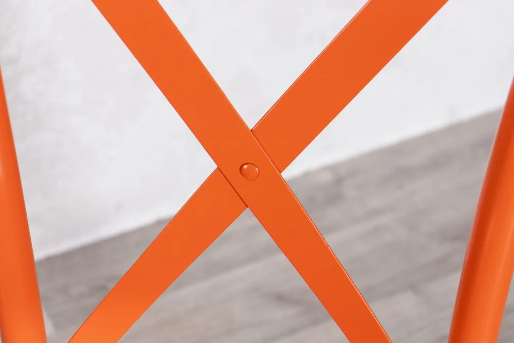 Vienna Outdoor Aluminium Chair - Orange - Image 5