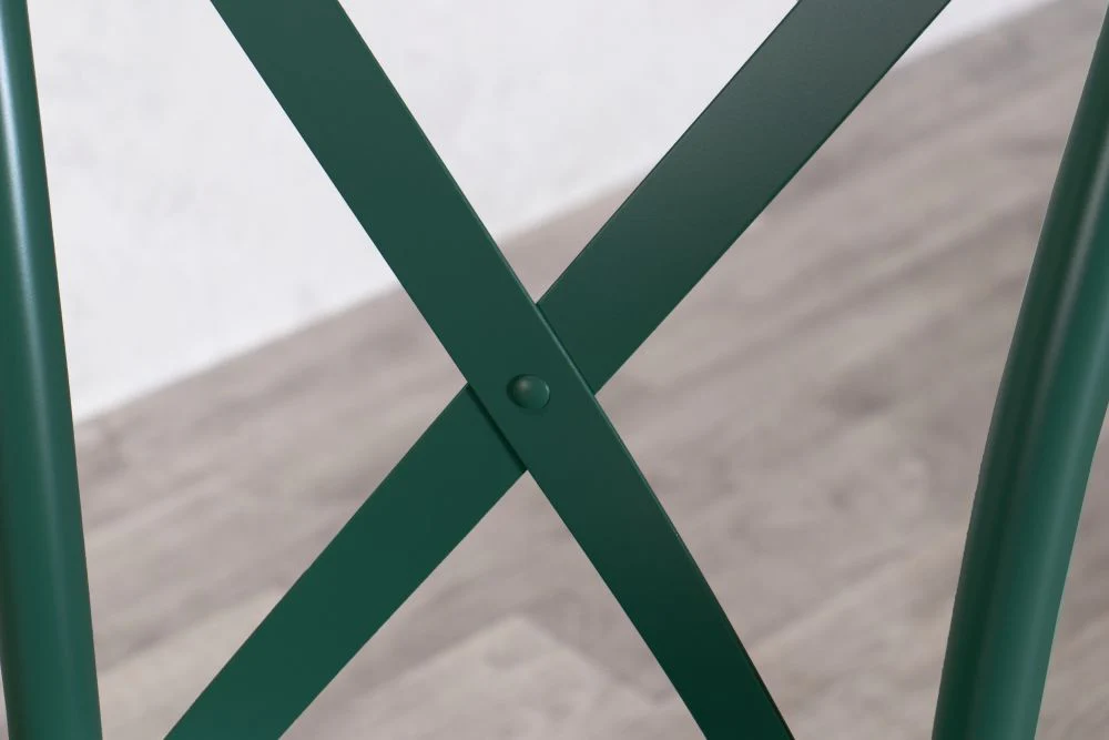 Vienna Outdoor Aluminium Chair - Racing Green - Image 4