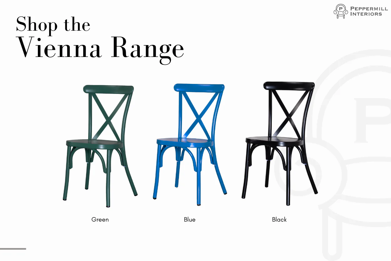 Vienna Outdoor Aluminium Chair - Racing Green - Image 6