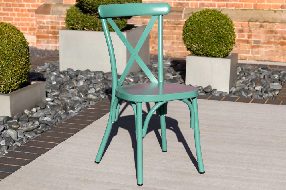 Vienna Outdoor Aluminium Chair - Green