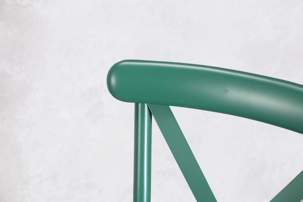 Vienna Outdoor Aluminium Chair - Green - Image 3