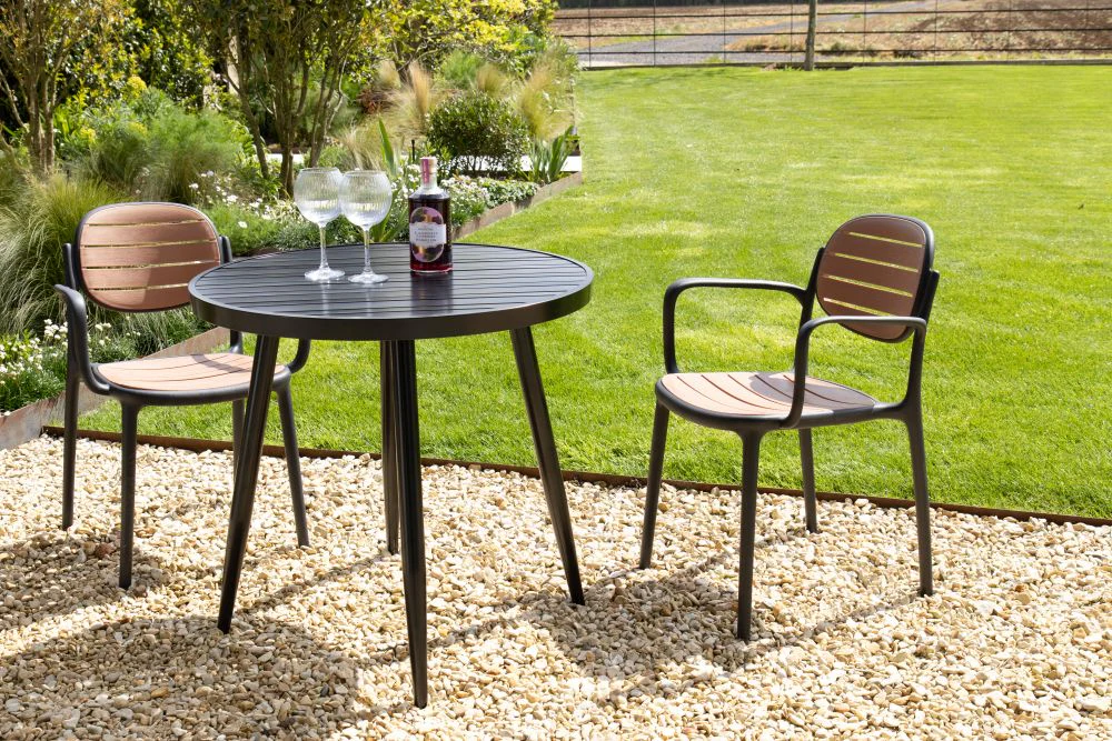 Vienna Outdoor Aluminium Round Table - Image 8