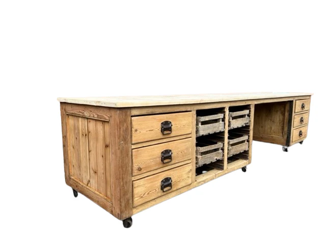 Vintage Baker's Table - Image 9