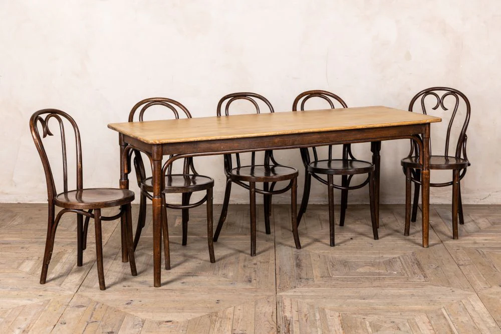 Vintage Bentwood Thonet French Style Cafe Chairs - Image 12