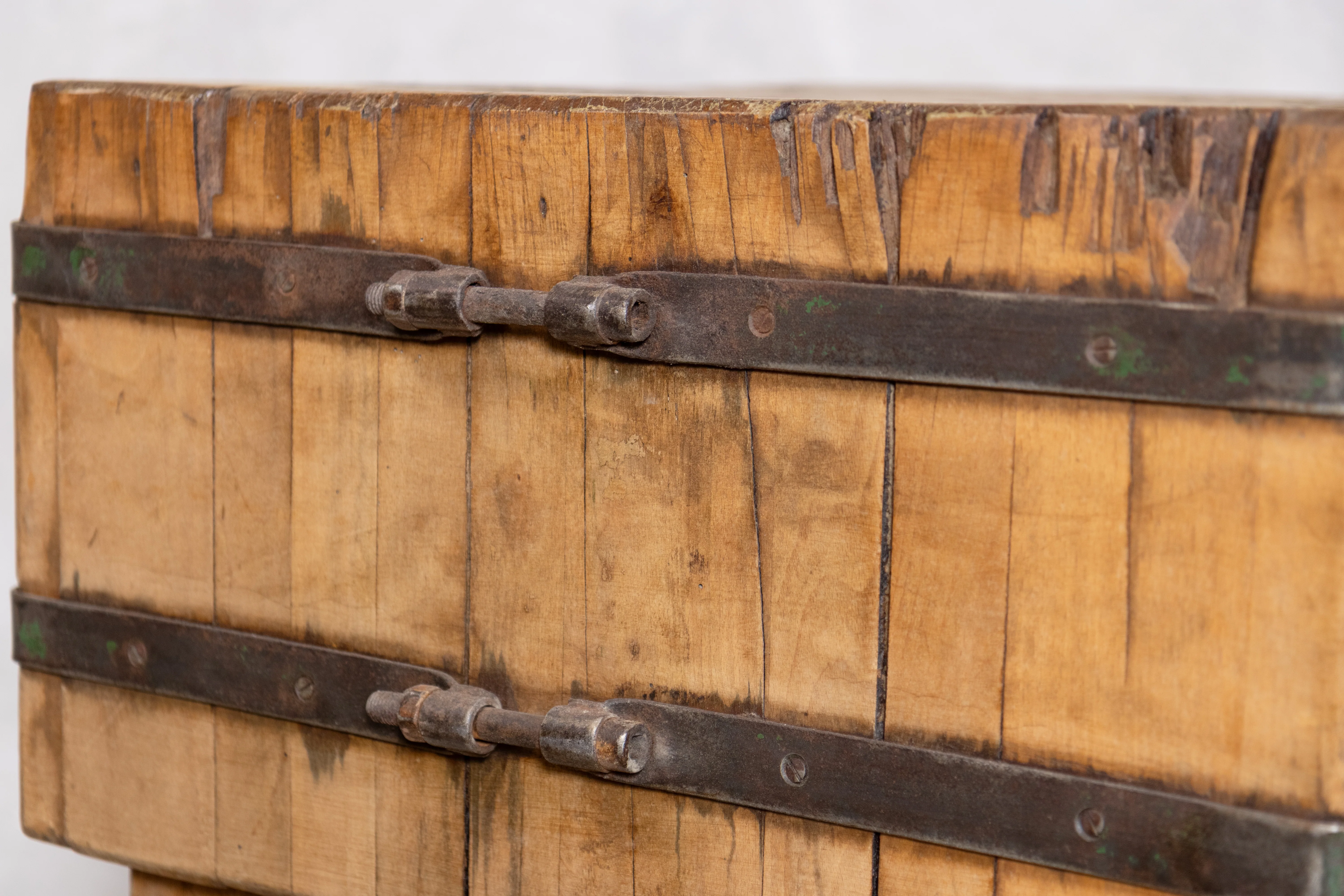 Vintage Butcher's Chopping Block - Image 10