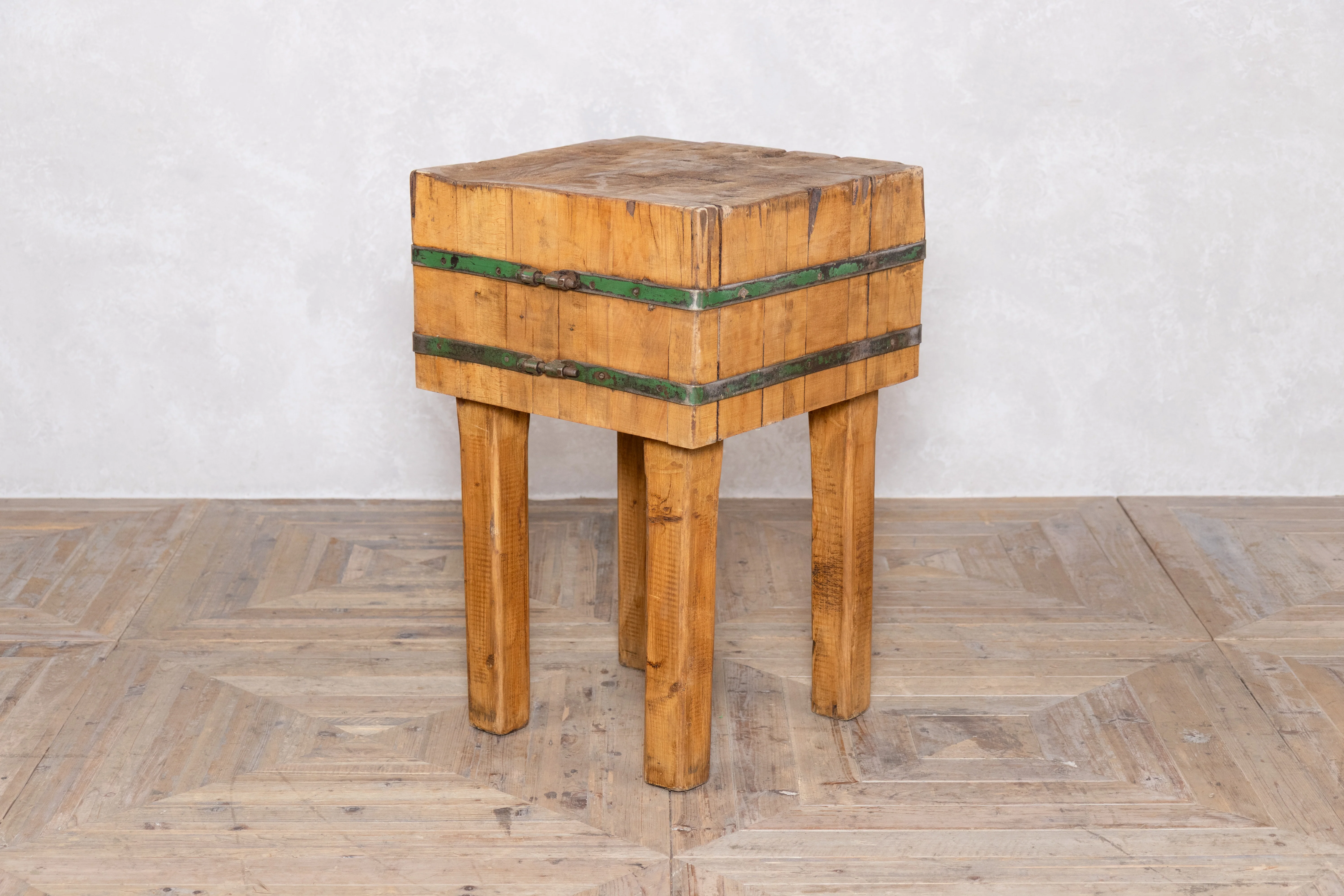 Vintage Butcher's Chopping Block - Image 11