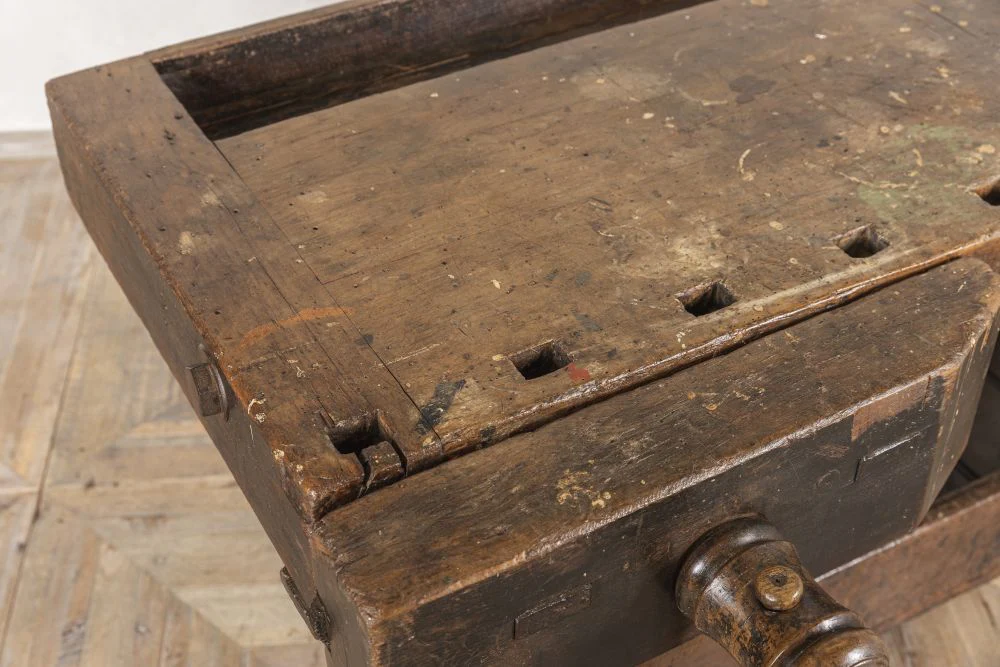 Vintage Carpenter's Workbench - Image 8