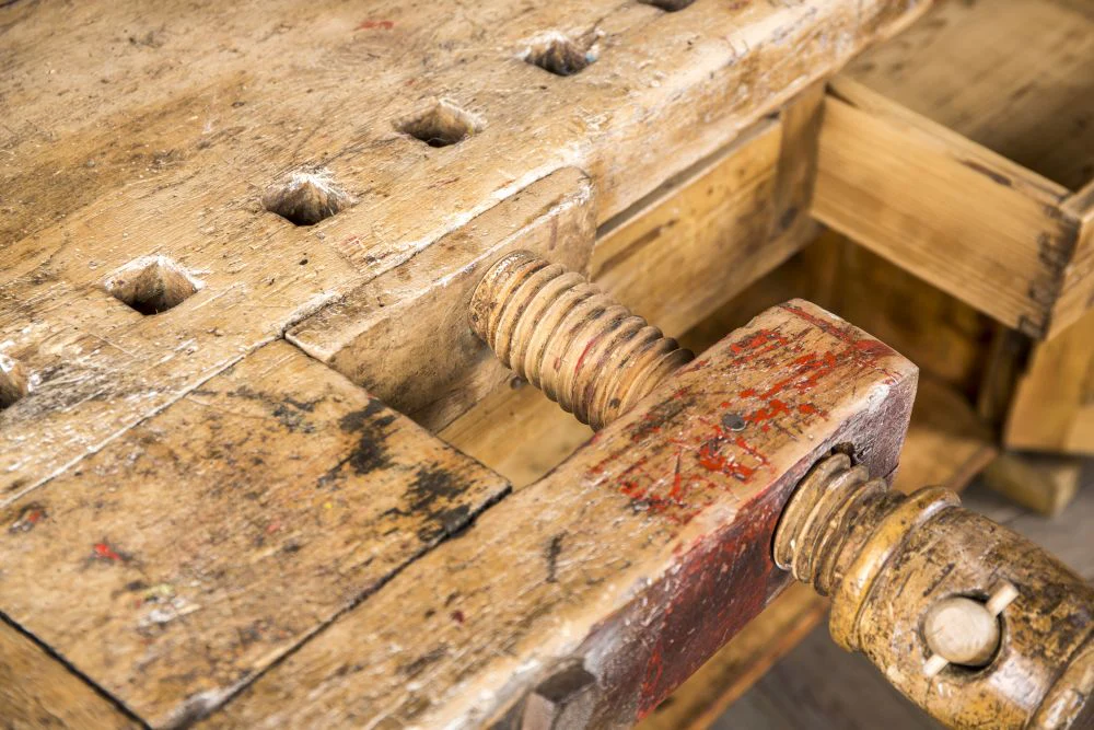 Vintage Carpenters Workbench - Image 5