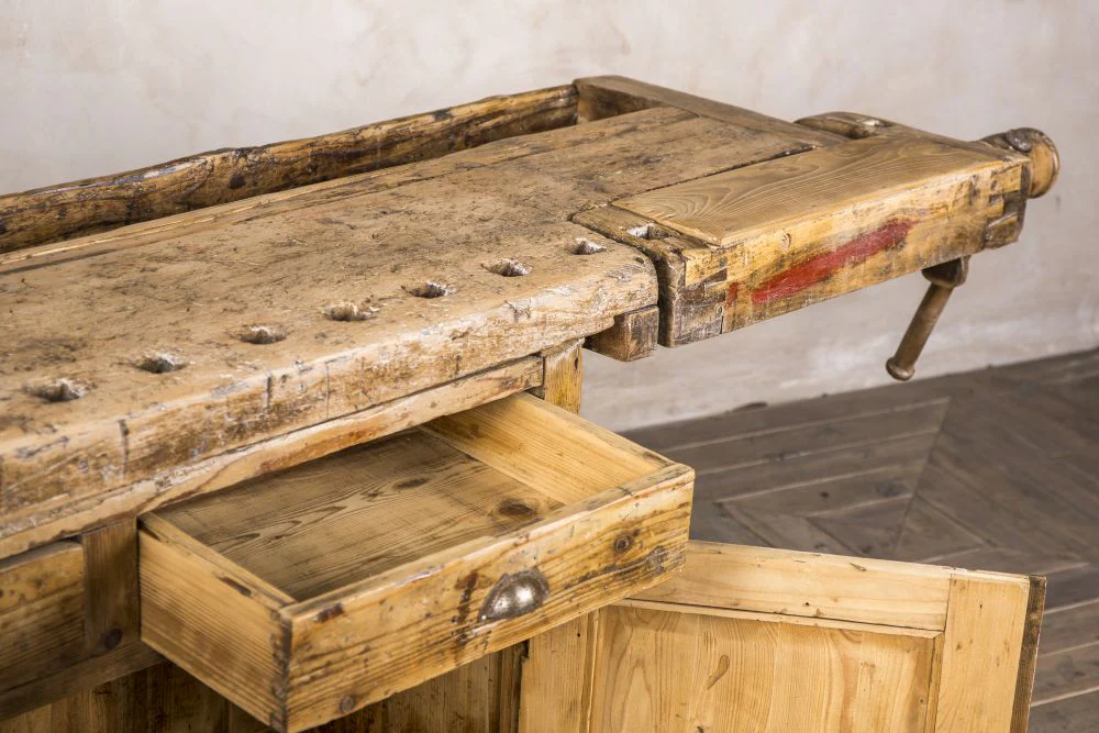 Vintage Carpenters Workbench - Image 7