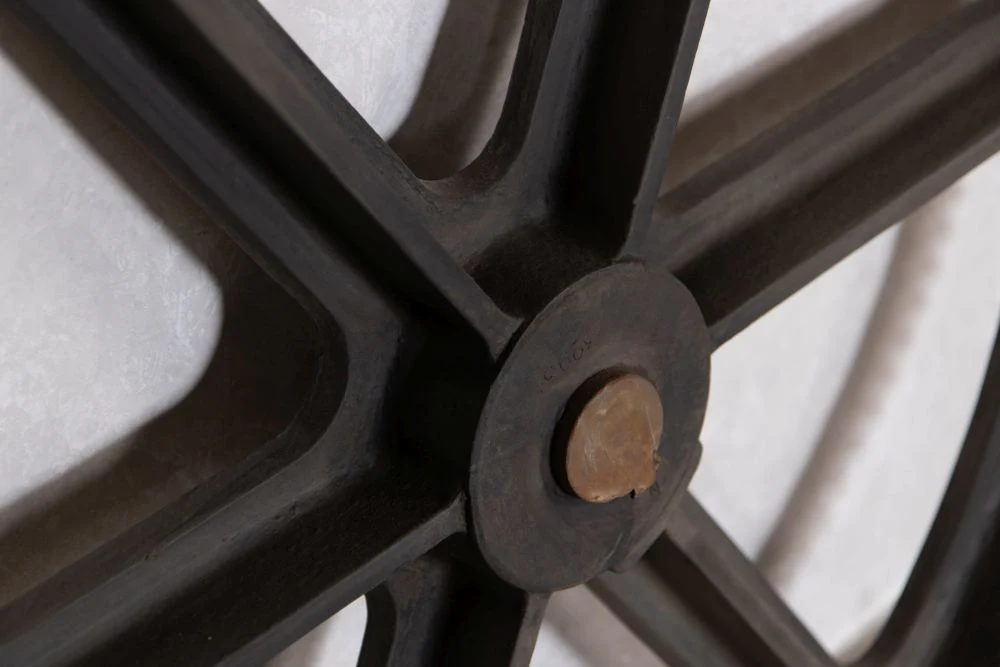 Large Victorian Cast Iron Wheels - Image 11