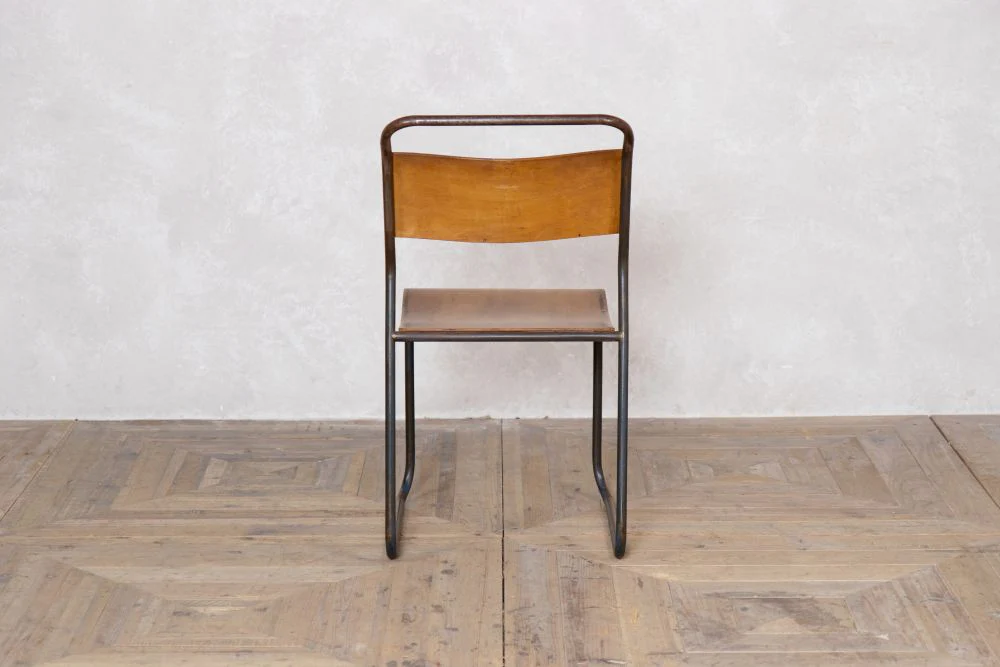 Indoor Vintage Stacking Chairs - Image 9