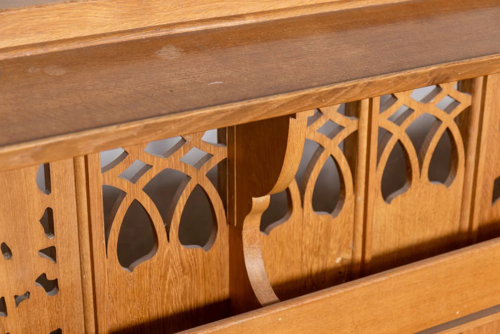 Church Pew Frontage Panelling Room Divider - Image 4