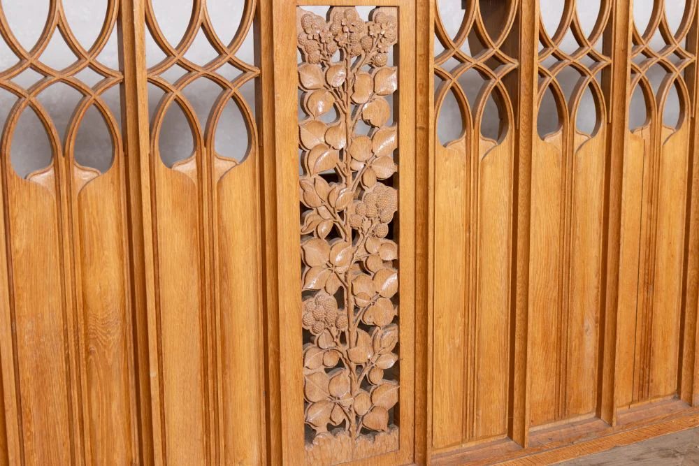 Church Pew Frontage Panelling Room Divider - Image 7