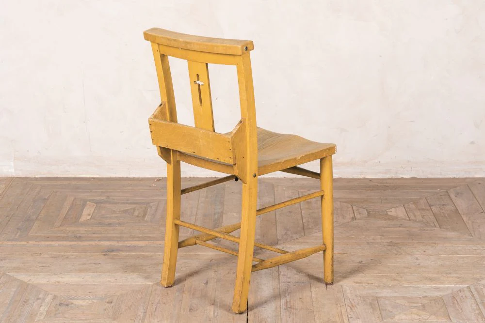 Vintage Elm & Beech Chapel Chairs - Image 3