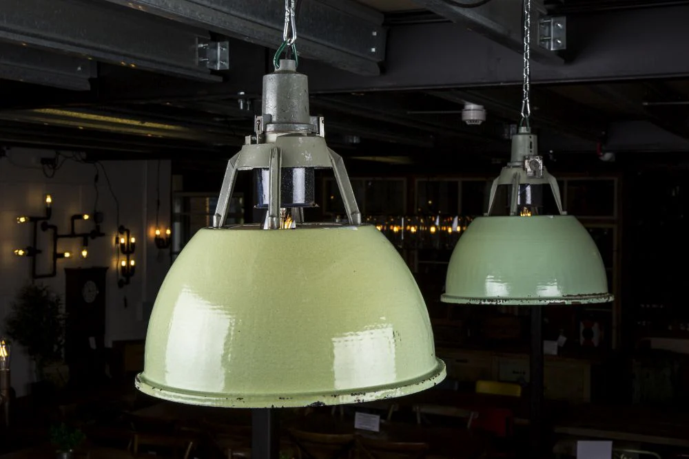 Vintage Factory Pendant Light