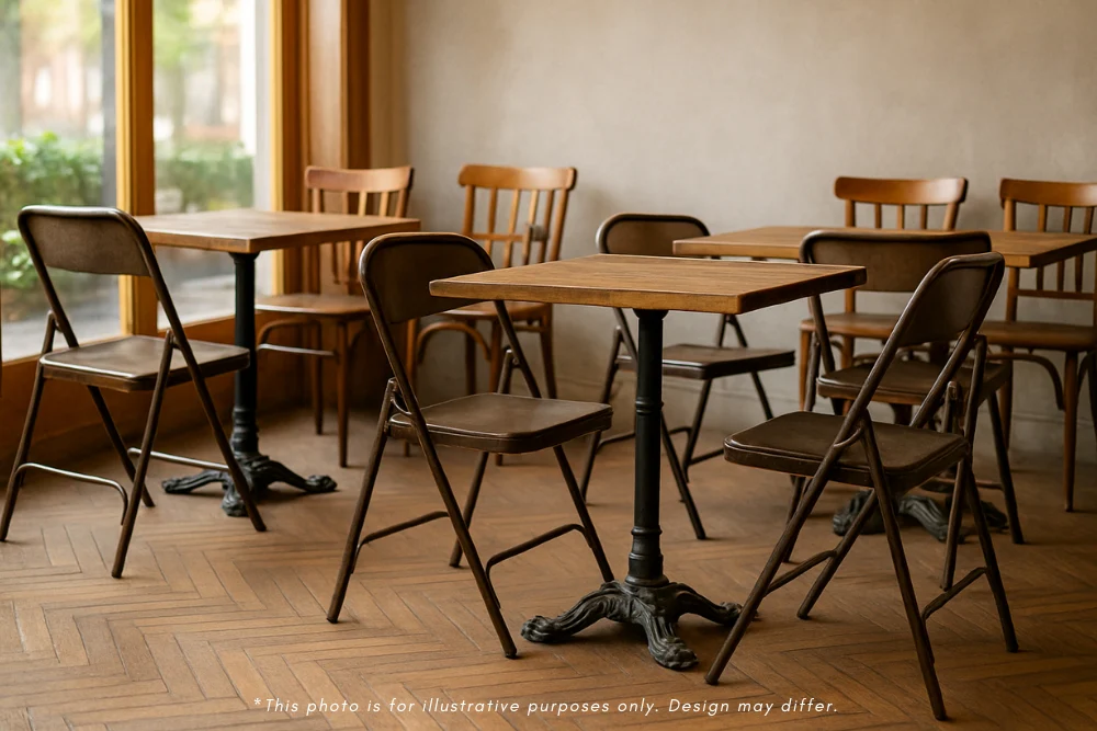 Vintage Metal Folding Chairs - Image 2