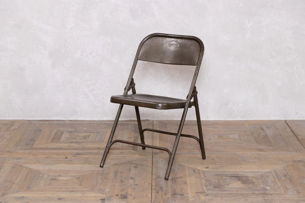 Vintage Metal Folding Chairs - Image 3