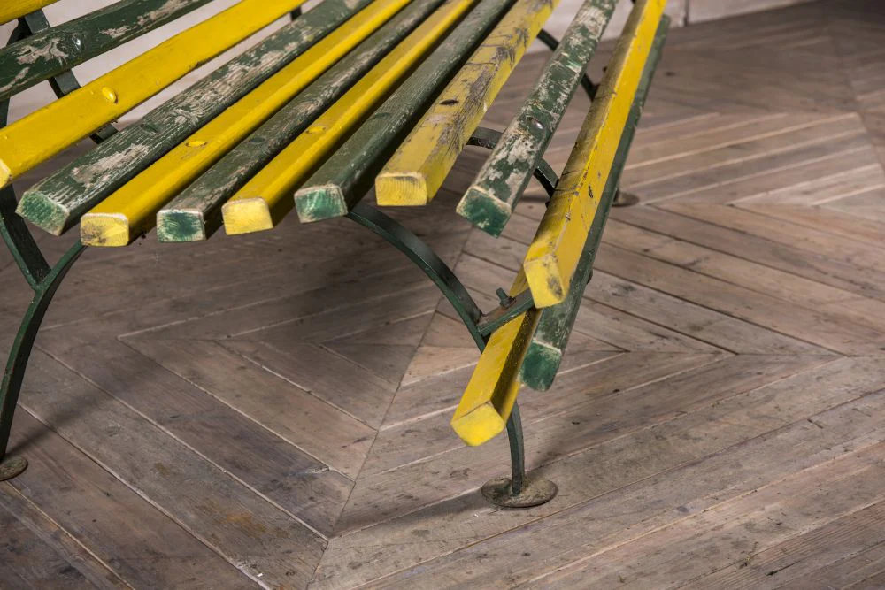 Vintage Garden Bench - Image 2