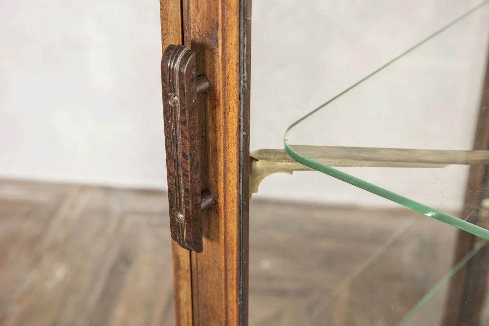 Vintage Glass Display Haberdashery Cabinet - Image 5