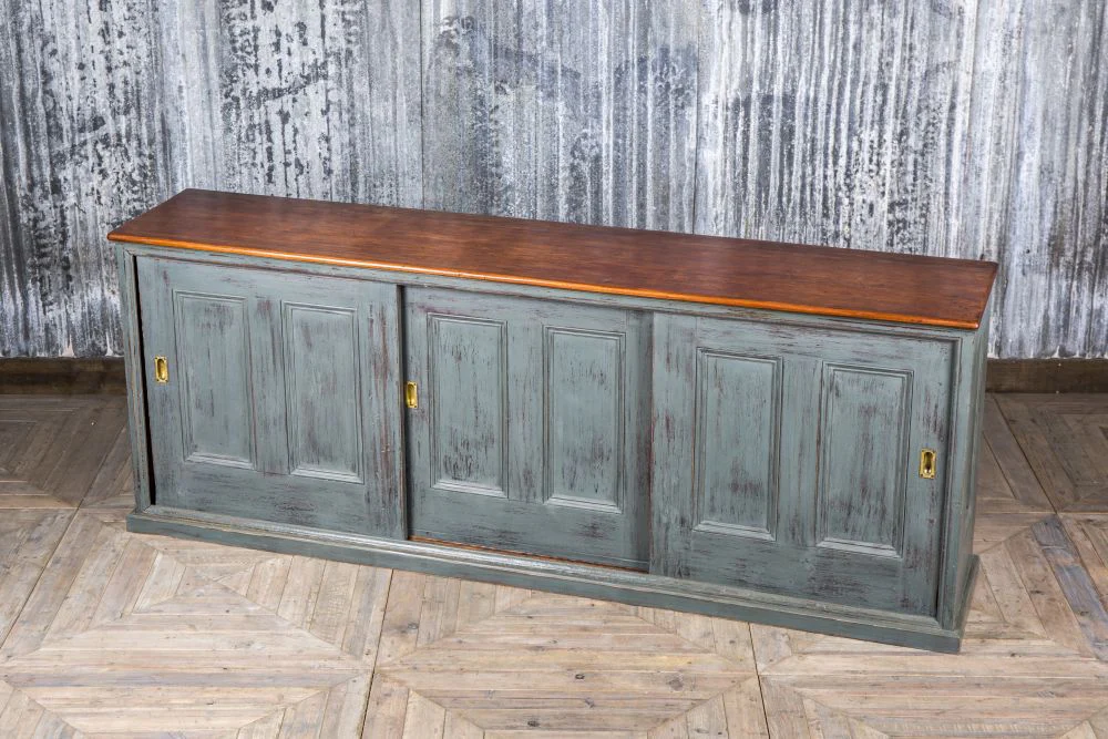 Vintage Grey Sideboard - Image 2