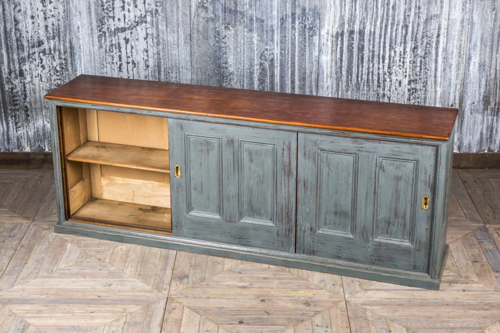 Vintage Grey Sideboard - Image 4