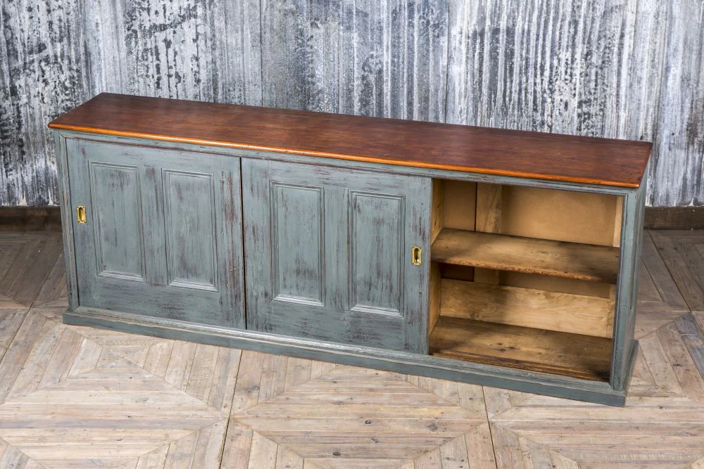 Vintage Grey Sideboard - Image 5