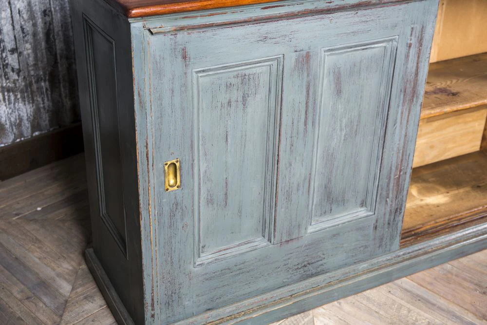 Vintage Grey Sideboard - Image 9