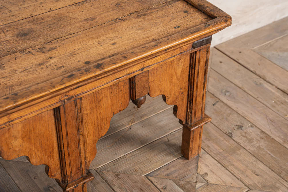 Vintage Hall Seat Bench / Side Table - Image 8